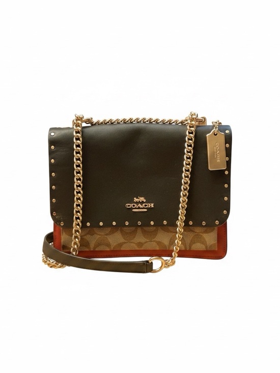 Coach Handbags - Coach Klare Crossbody in Signature Canvas With Rivets